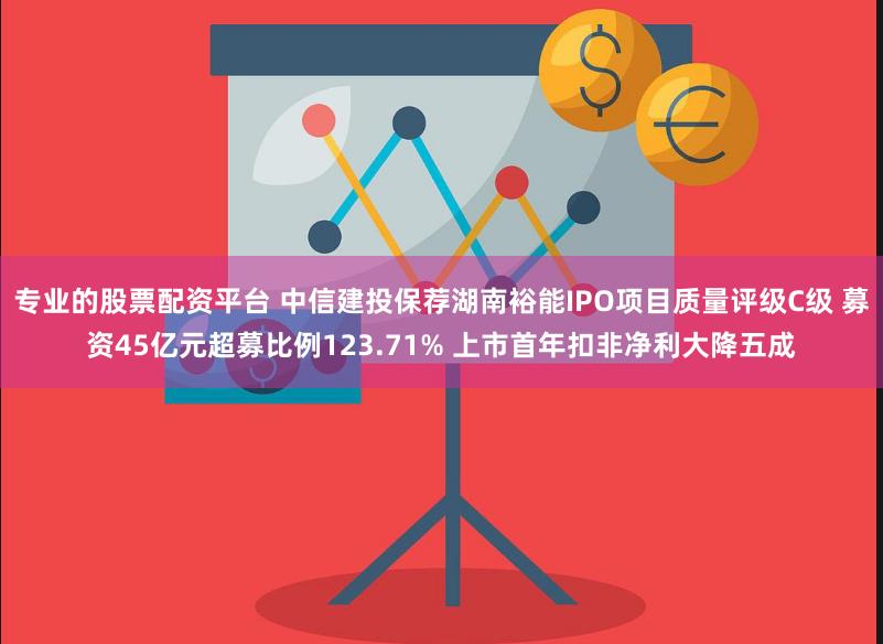 专业的股票配资平台 中信建投保荐湖南裕能IPO项目质量评级C级 募资45亿元超募比例123.71% 上市首年扣非净利大降五成